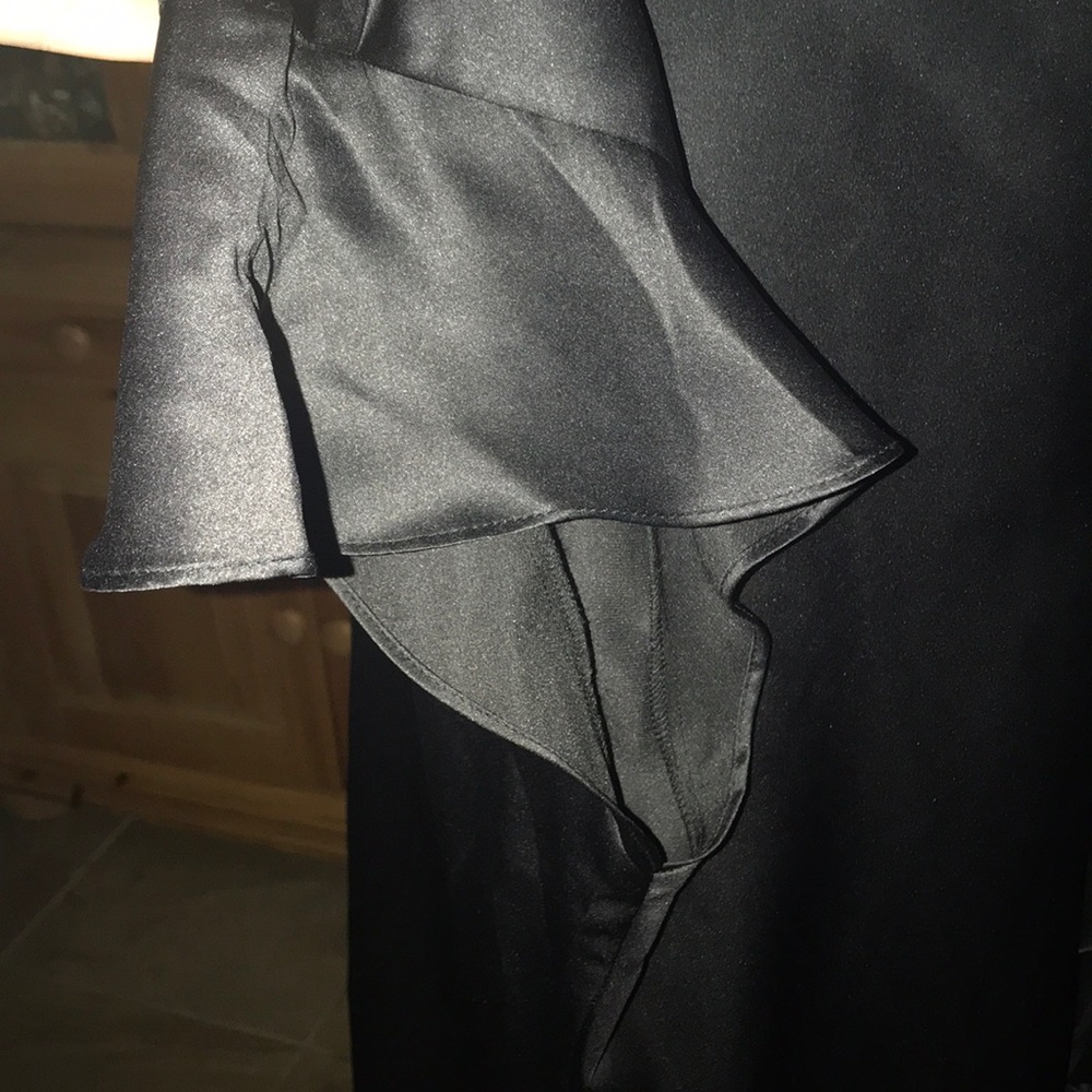 NWOT Victoria Secret Black Nighty Overthrow - Picture 3 of 5